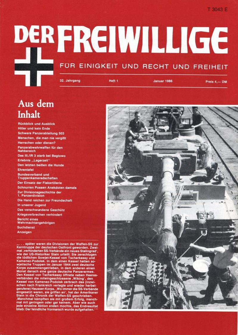 Buch WK II HIAG Der Freiwillige Sammelmappe Mit 11 Heften, Heft 7 U. 8 In Einer Ausgabe 1966 I-II - 5. World Wars