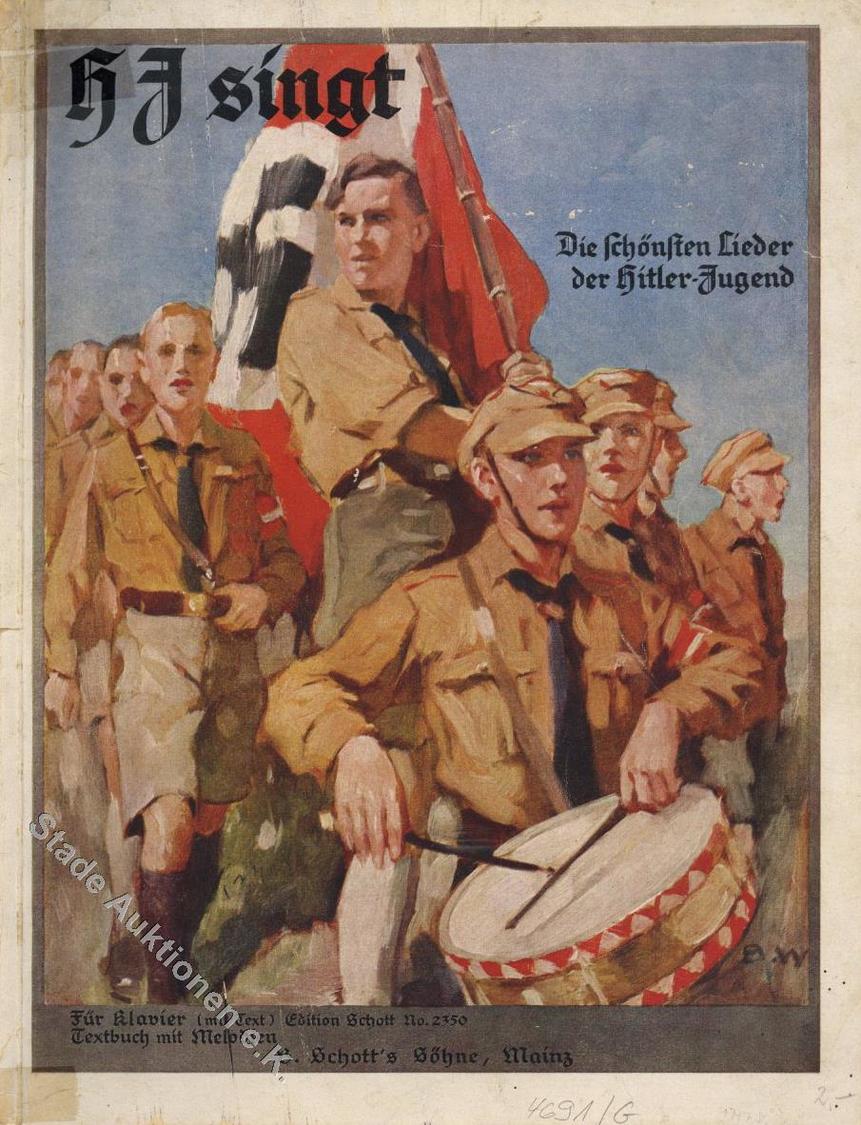 Buch WK II Hitlerjugend Lot Mit 5 Heften II - 5. World Wars
