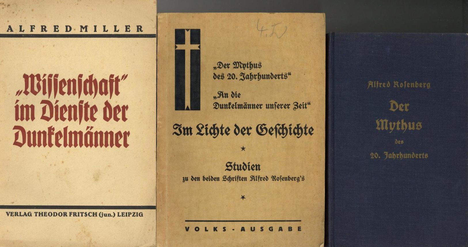 Buch WK II Lot Mit 5 Büchern Von/über Alfred Rosenberg II - 5. Wereldoorlogen