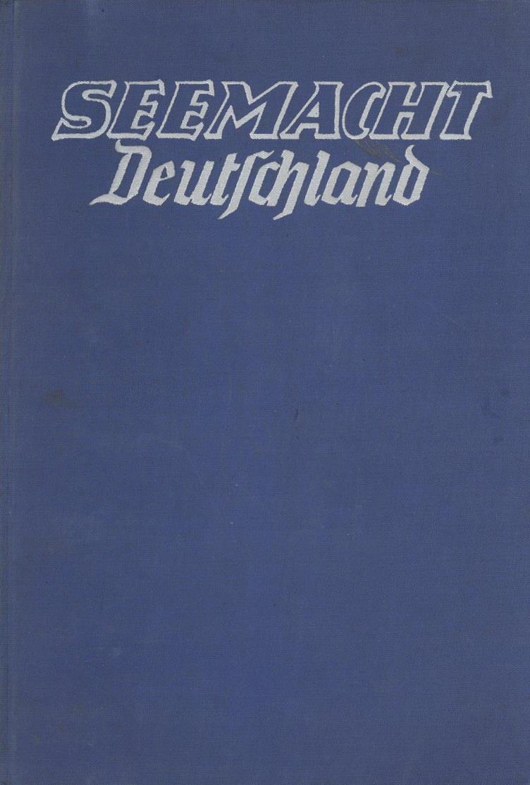 Buch WK II Seemacht Deutschland Bongartz, Heinz 1941 Essener Verlagsanstalt 279 Seiten Sehr Viele Abbildungen II (flecki - 5. Wereldoorlogen