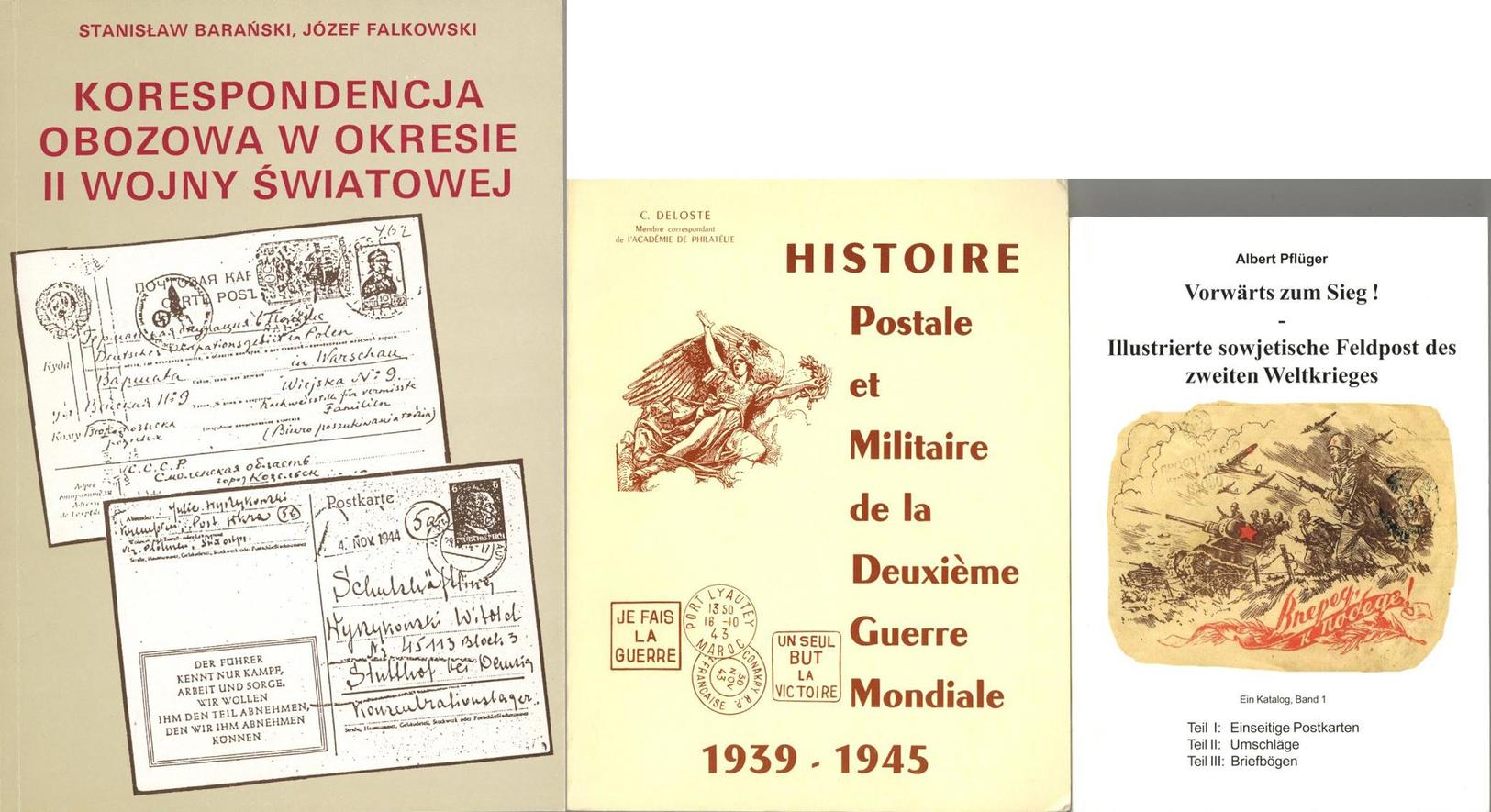 Feldpost WK II Nachlass Aus Einer Sammlerbibliothek Partie Mit Circa 50 Büchern II - War 1939-45