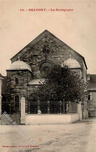 Synagoge Belfort (90000) Frankreich I-II Synagogue - Judaísmo