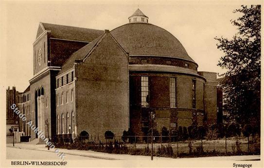 Synagoge BERLIN-WILMERSDORF - I Synagogue - Judaika