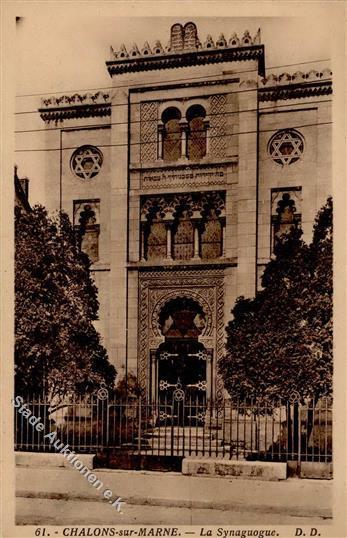 Synagoge CHALON-sur-MARNE I Synagogue - Jodendom