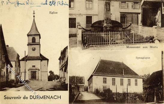 Synagoge DURMENACH - I-II Synagogue - Jodendom