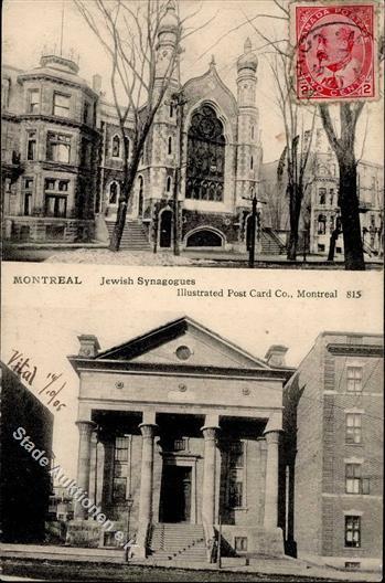 Synagoge MONTREAL - I-II Synagogue - Jodendom