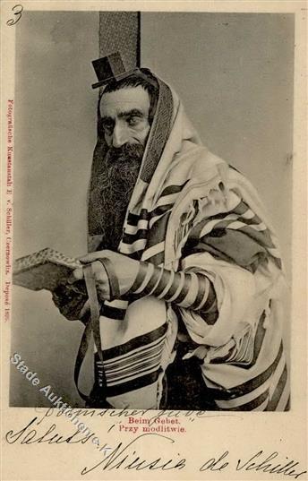 Judaika - KRAKAU - Jude Beim Gebet I-II Judaisme - Jodendom