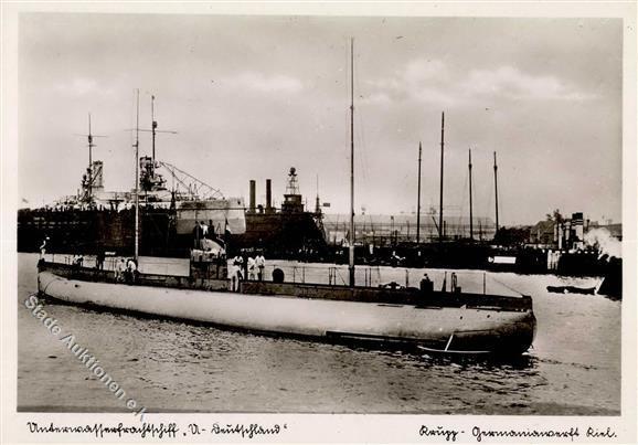 U-Boot Unterwasserfrachtschiff U-Deutschland Foto-Karte I-II - Andere & Zonder Classificatie