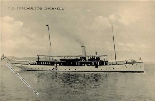 Dampfer K. K. Finanz Dampfer Zadar-Zara I-II - Andere & Zonder Classificatie