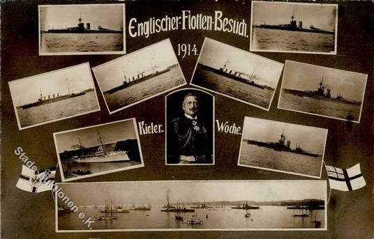 KIELER WOCHE 1914 - Englischer Flotten-Besuch I-II - Andere & Zonder Classificatie