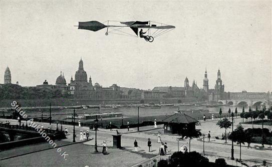 Flugereignis Dresden (O8000) Sachsen Flugwoche 1911 I-II Aviation - Andere & Zonder Classificatie