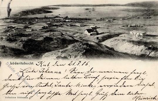 Kolonien Deutsch Südwestafrika Lüderitzbuchht Stpl. Kub 2.3.06 1906 I-II Colonies - Non Classificati