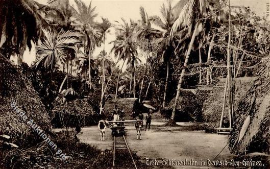 Kolonien Deutsch Neuguinea Erste Schienenbahn I-II Colonies - Zonder Classificatie