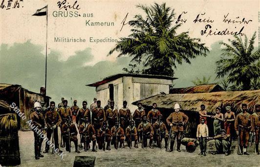 Kolonien Kamerun Expedition I-II (Marke Entfernt) Colonies - Zonder Classificatie