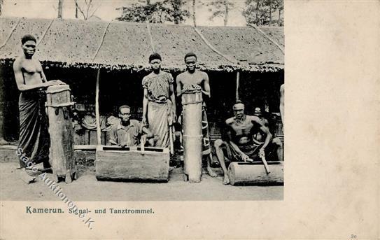 Kolonien Kamerun Signal U. Tanztrommel I-II Colonies - Zonder Classificatie