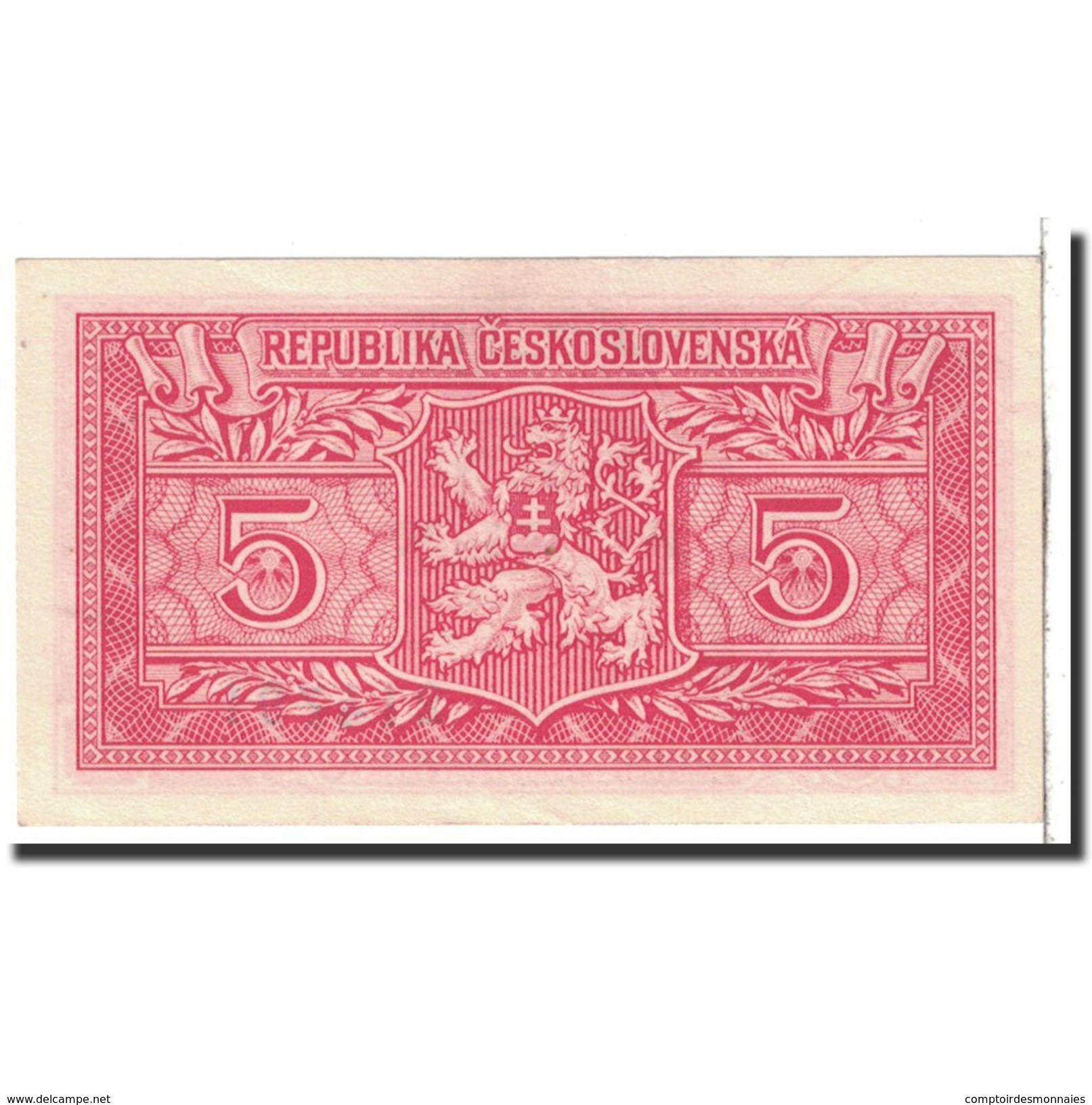 Tchécoslovaquie, 5 Korun, 1949, 1949-01-25, KM:68a, NEUF - Tchécoslovaquie