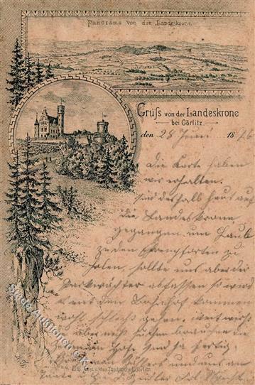 Vorläufer GÖRLITZ (o8900) Landeskrone 1896 I-II - Zonder Classificatie