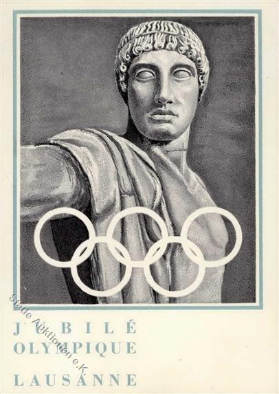LAUSANNE OLYMPIA 1944 - Maximumkarte (Frankatur Rücks.) I - Olympische Spelen