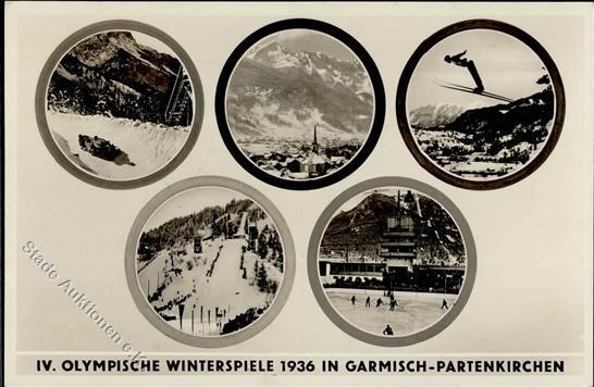 Olympiade 1936 Garmisch (8100) Winterspiele I-II - Olympische Spelen