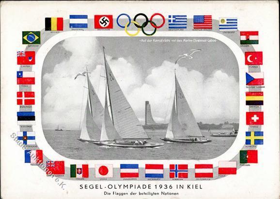 KIEL OLYMPIA 1936 - Prop-Ak WK II Mit S-o I - Olympische Spelen