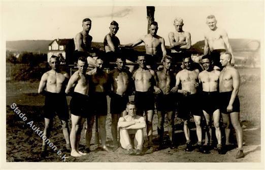 Turnen Unterführerlehrgang Sandershausen Foto-Karte I-II - Gymnastiek