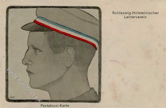 Studentika Schleswig-Holsteinischer Lehrerverein Künstlerkarte I-II - Andere & Zonder Classificatie
