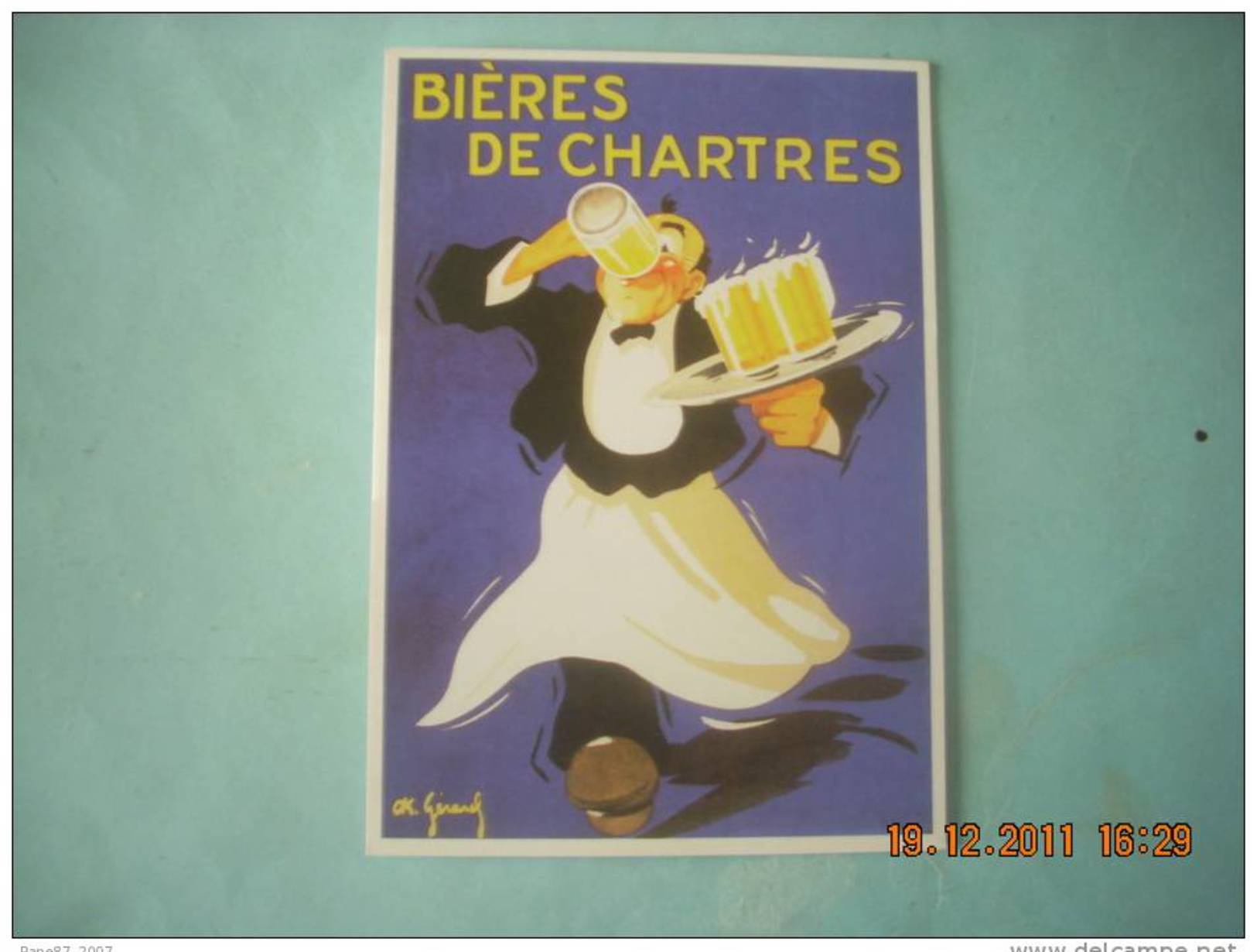 CLOUET  100657  BIERES DE CHATRES   LE MONNIER - Advertising