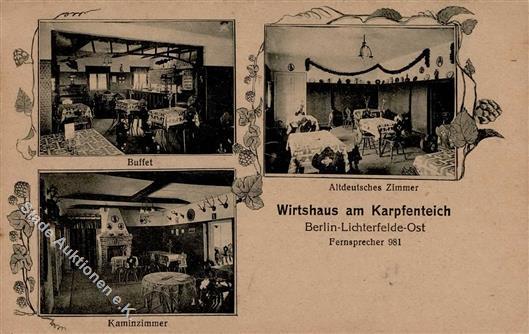 Lichterfelde (1000) Gasthaus Am Karpfenteich I - Verzamelingen (zonder Album)