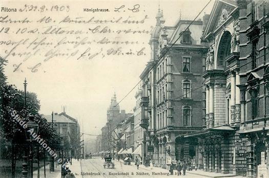 Altona (2000) Königstrasse  1903 I- - Verzamelingen (zonder Album)