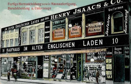 HAMBURG (2000) - Jüdisches Kaufhaus Henry ISAACS & Co, Kl. Elbstrasse I - Verzamelingen (zonder Album)