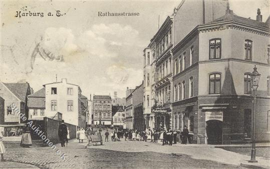 Harburg (2000) Rathausstrasse Fahrradhandlung  II (fleckig VS) - Verzamelingen (zonder Album)