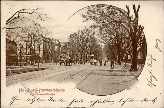Harvestehude (2000) Eppendorfer Chaussee Straßenbahn  1900 I-II - Verzamelingen (zonder Album)