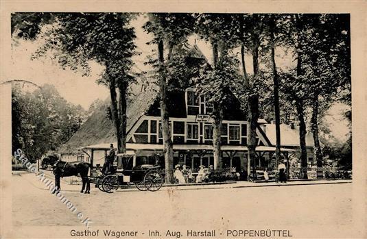 Poppenbüttel (2000) Gasthaus Wagener Inhaber August Harstall  I-II (Ecken Leicht Abgestoßen) - Verzamelingen (zonder Album)