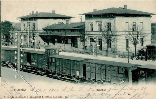 BAD OLDESLOE (2060) - Bahnhof I-II - Verzamelingen (zonder Album)