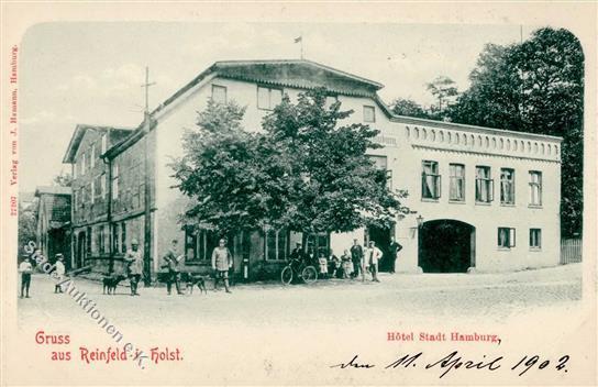 REINFELD,Holst. (2067) - Hotel Stadt Hamburg I - Verzamelingen (zonder Album)