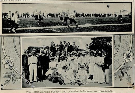 Travemünde (2401) Internationales Fußball- Und Lawn-tennis-Tournier  I-II - Sammlungen (ohne Album)