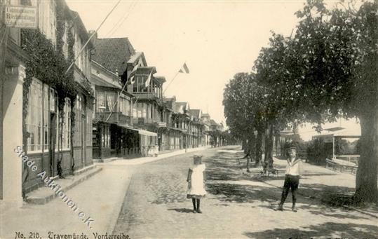 Travemünde (2401) Kolonialwaren- Und Bierhandlung  I- - Sammlungen (ohne Album)