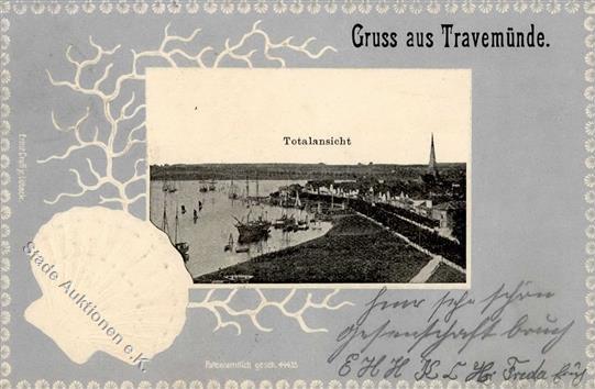 Travemünde (2401) Prägedruck 1903 I-II - Collections (without Album)