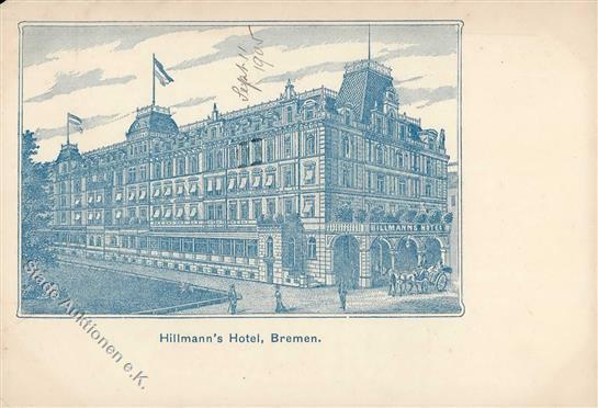 Bremen (2800) Hotel Hillmannl  I-II - Sammlungen (ohne Album)