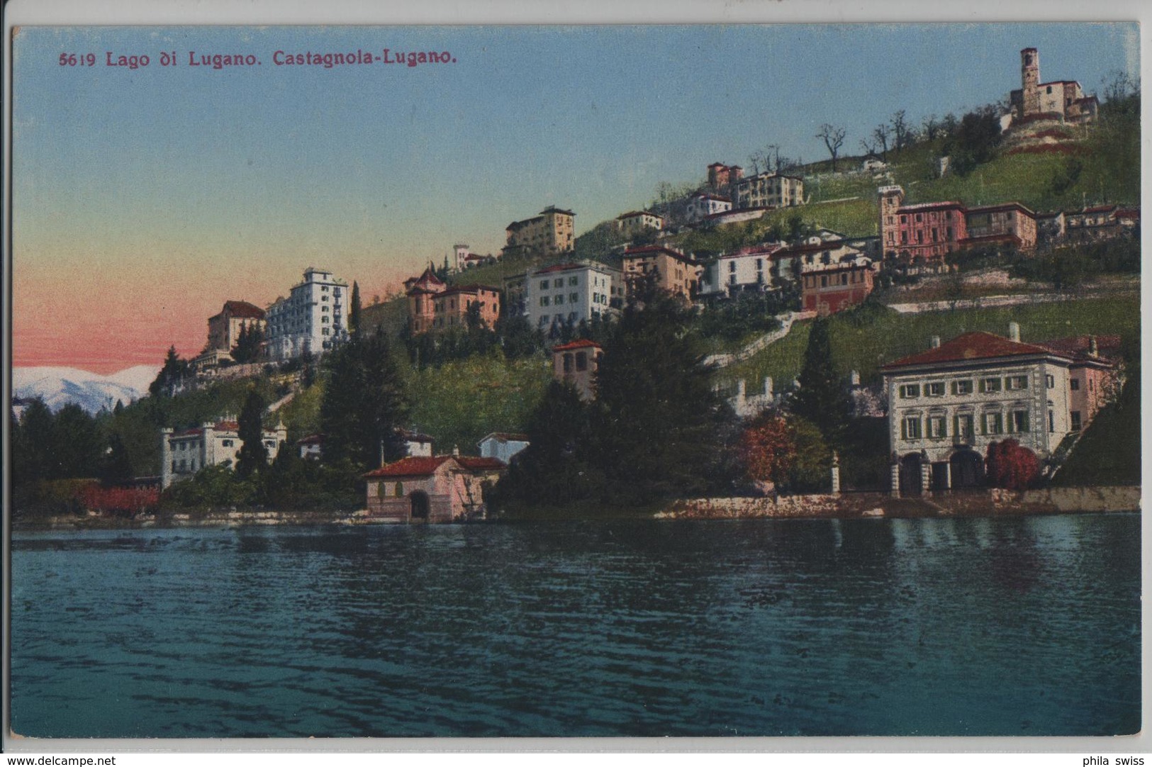 Lago Di Lugano - Castagnola-Lugano - Photo: Paul Bender - Lugano