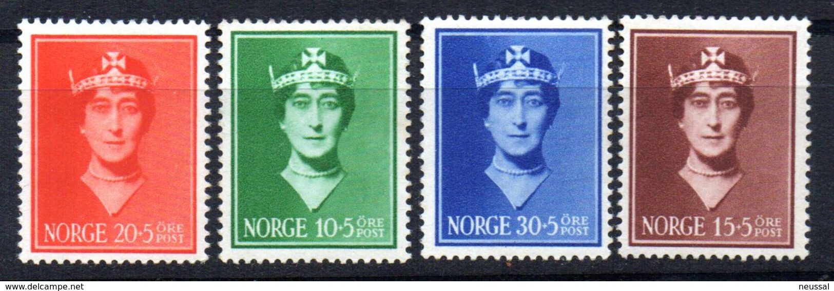 Serie Nº 195/8 Noruega - Unused Stamps