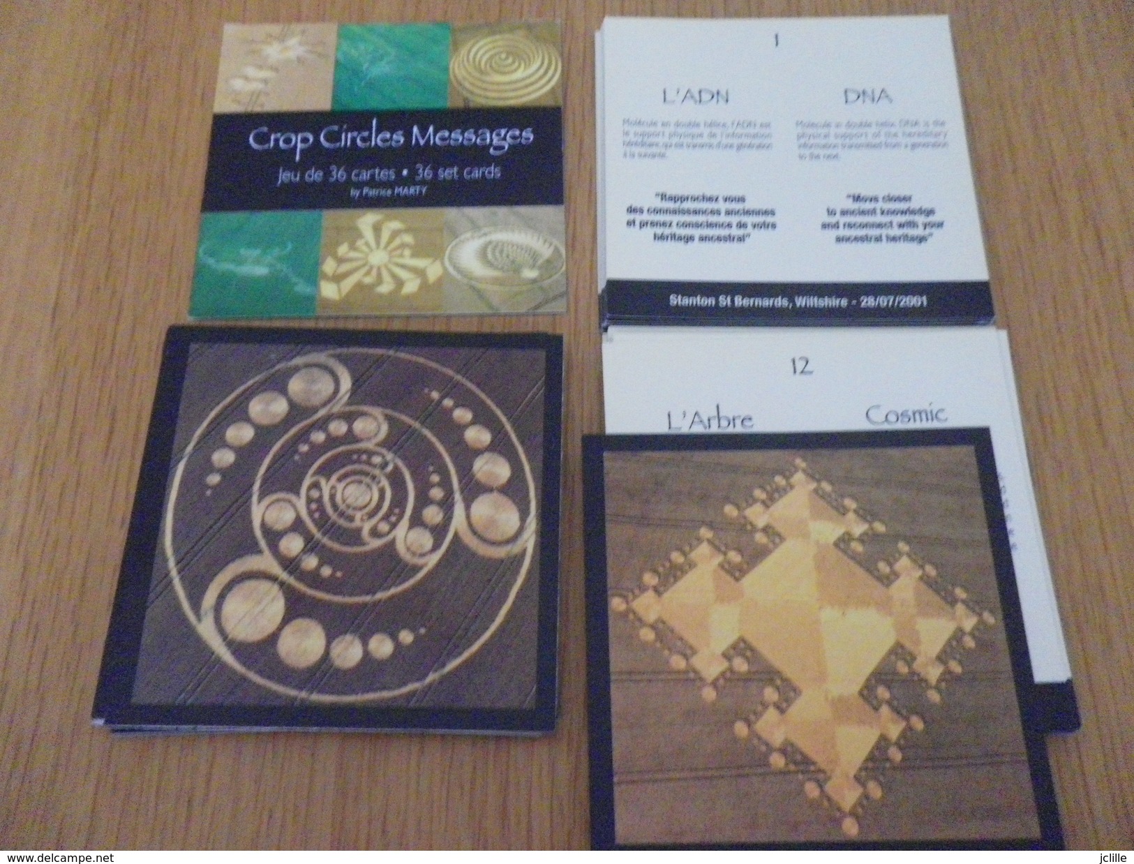 TAROTS - ésotérisme - 36 Cartes - CROP CIRCLES - Tarot-Karten