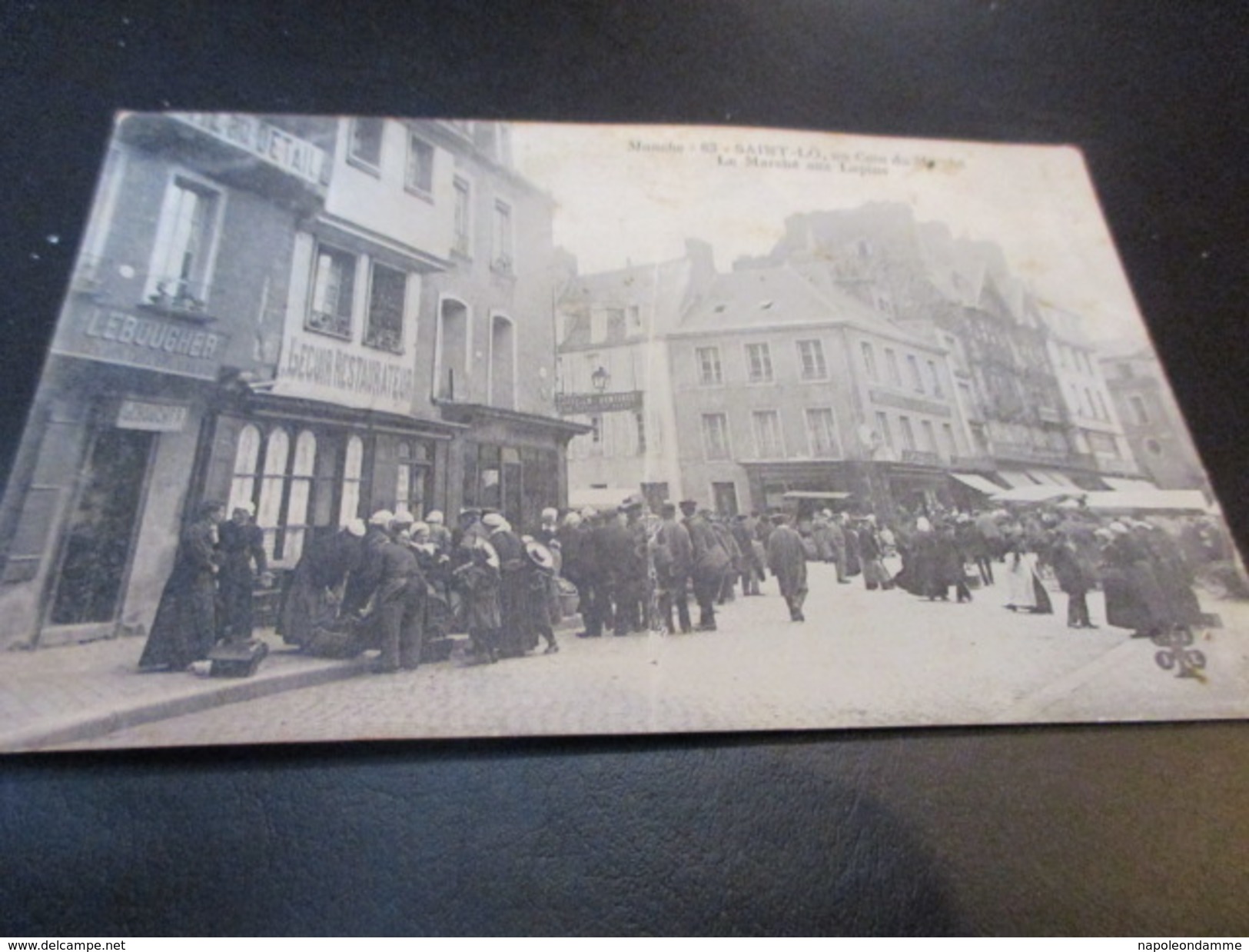 Manche Saint Lo, Un Coin Du Marche, Le Marche Aux Lapins - Saint Lo