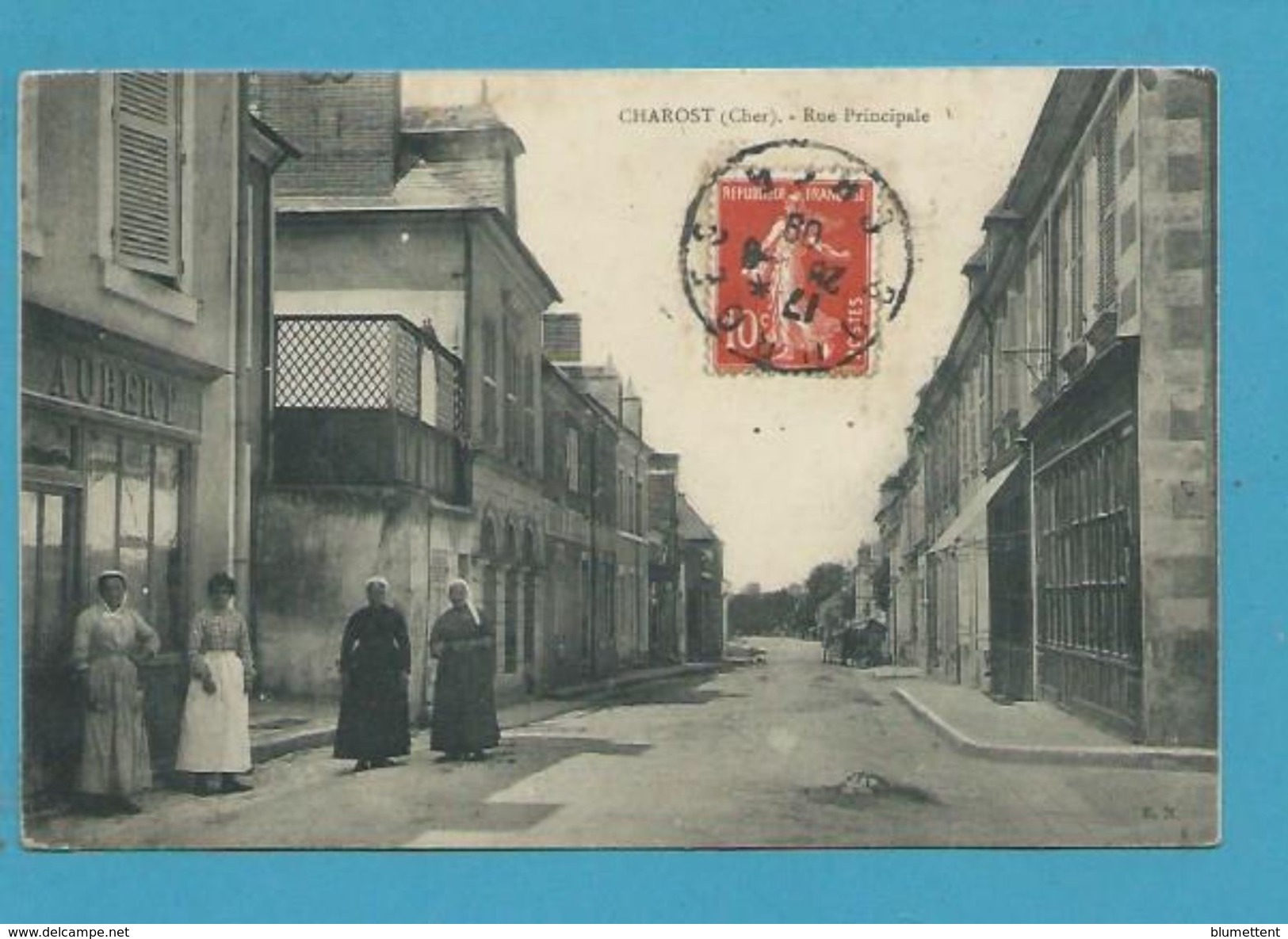 CPA Rue Principale CHAROST 18 - Other & Unclassified