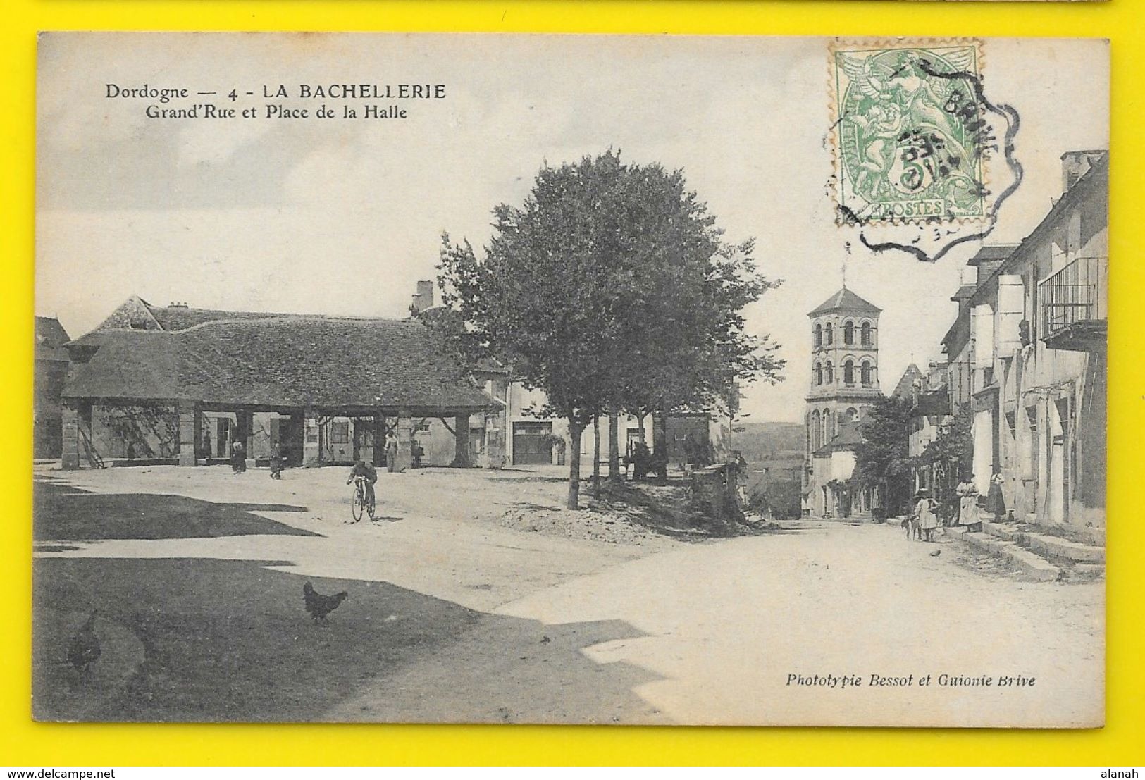 LA BACHELLERIE Grand'Rue Et Place De La Halle (Bessot & Guionie) Dordogne (24) - Autres & Non Classés