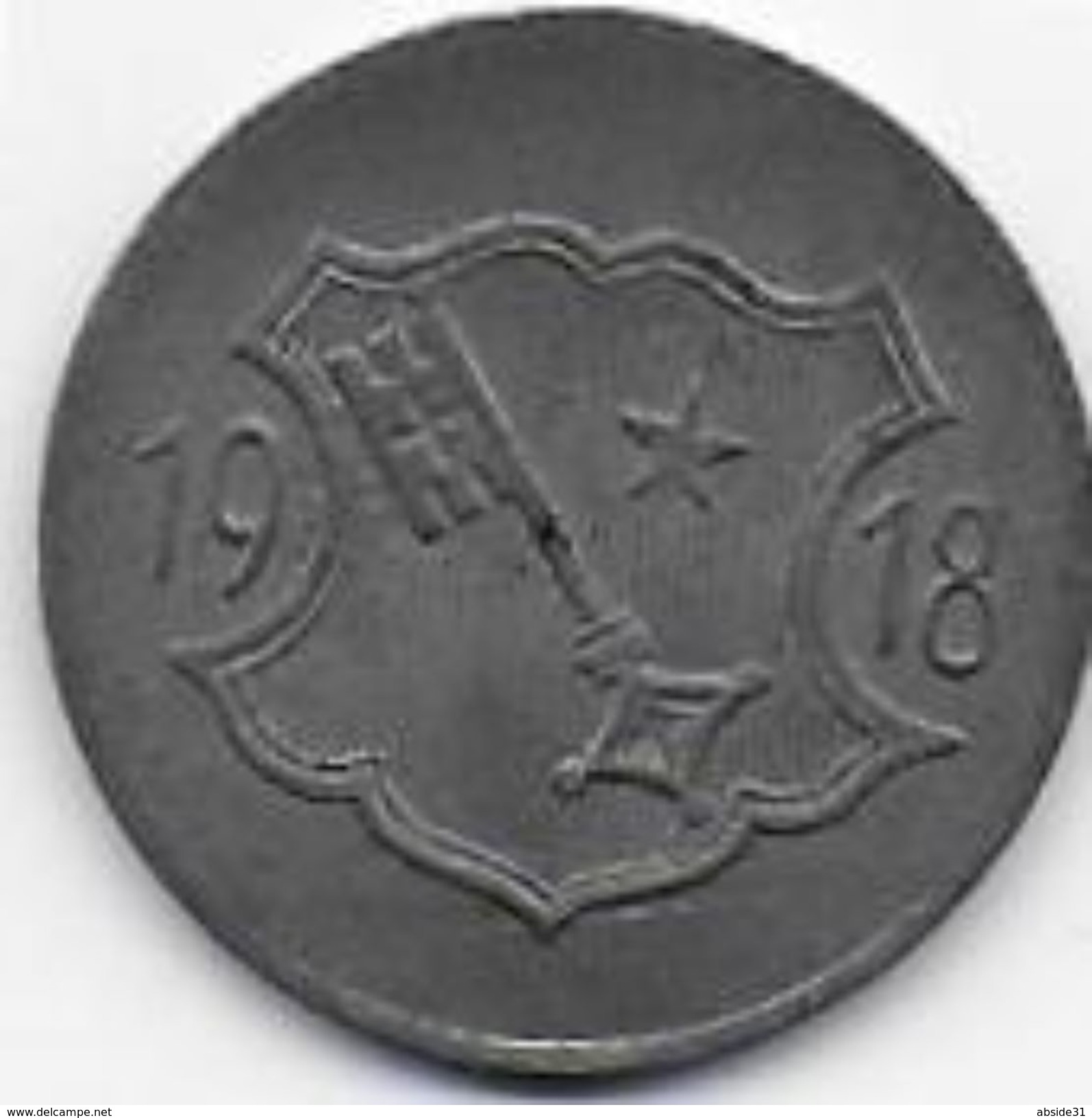 STADT WORMS  1918 - 10 Pf - Monétaires/De Nécessité