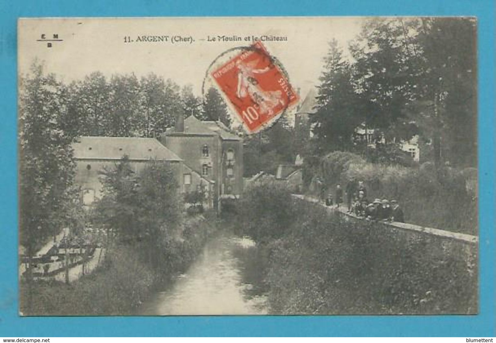 CPA 11 - Le Moulin Et Le Château ARGENT 18 - Other & Unclassified