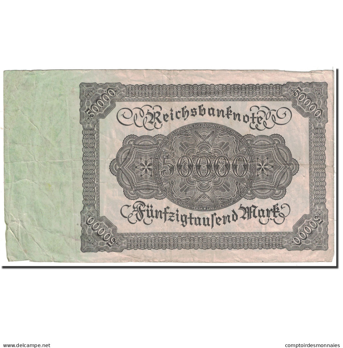 Billet, Allemagne, 50,000 Mark, 1922, 1922-11-19, KM:79, TB+ - 50000 Mark