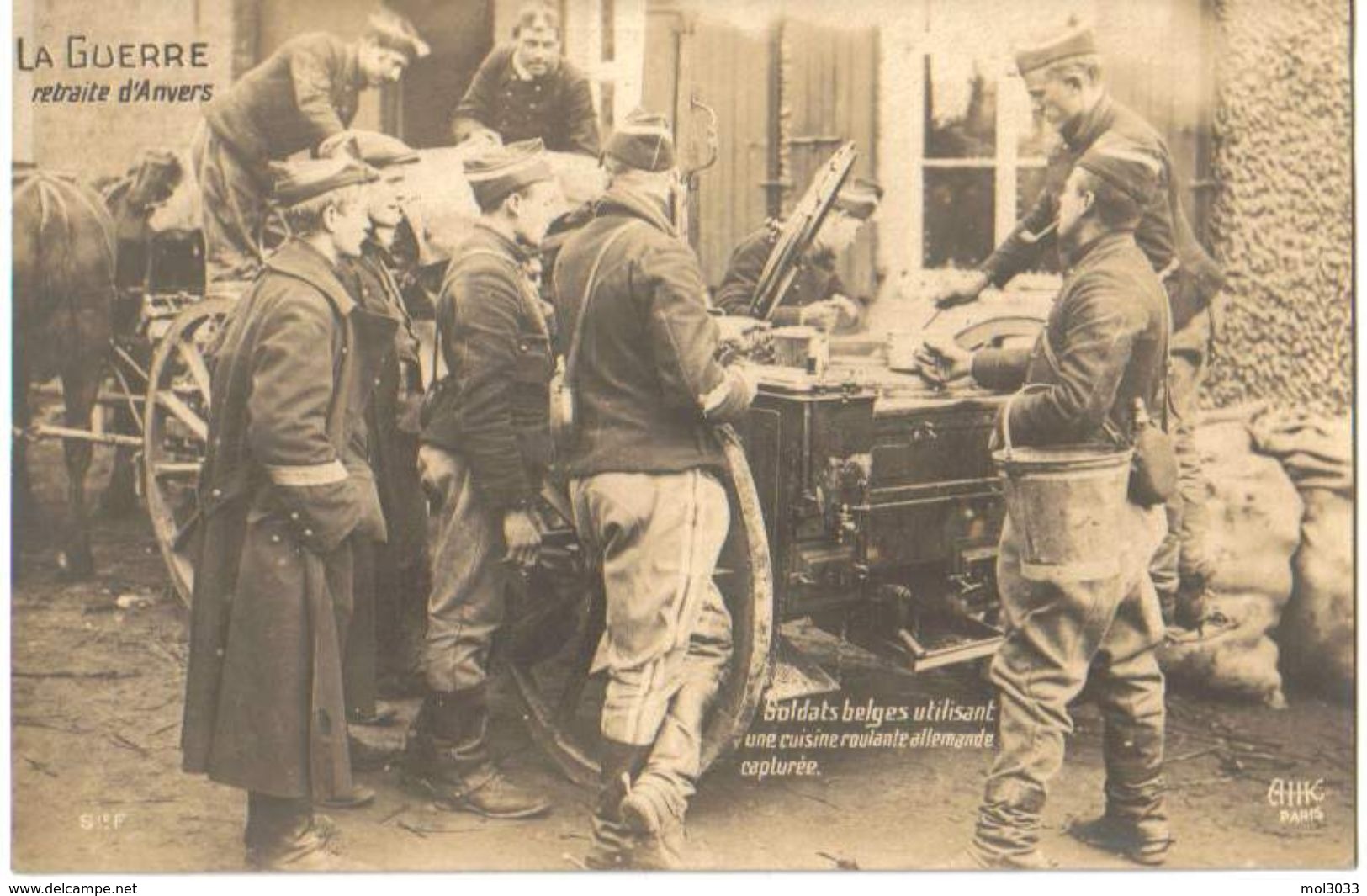 La Guerre-retraite D'Anvers - Guerre 1914-18