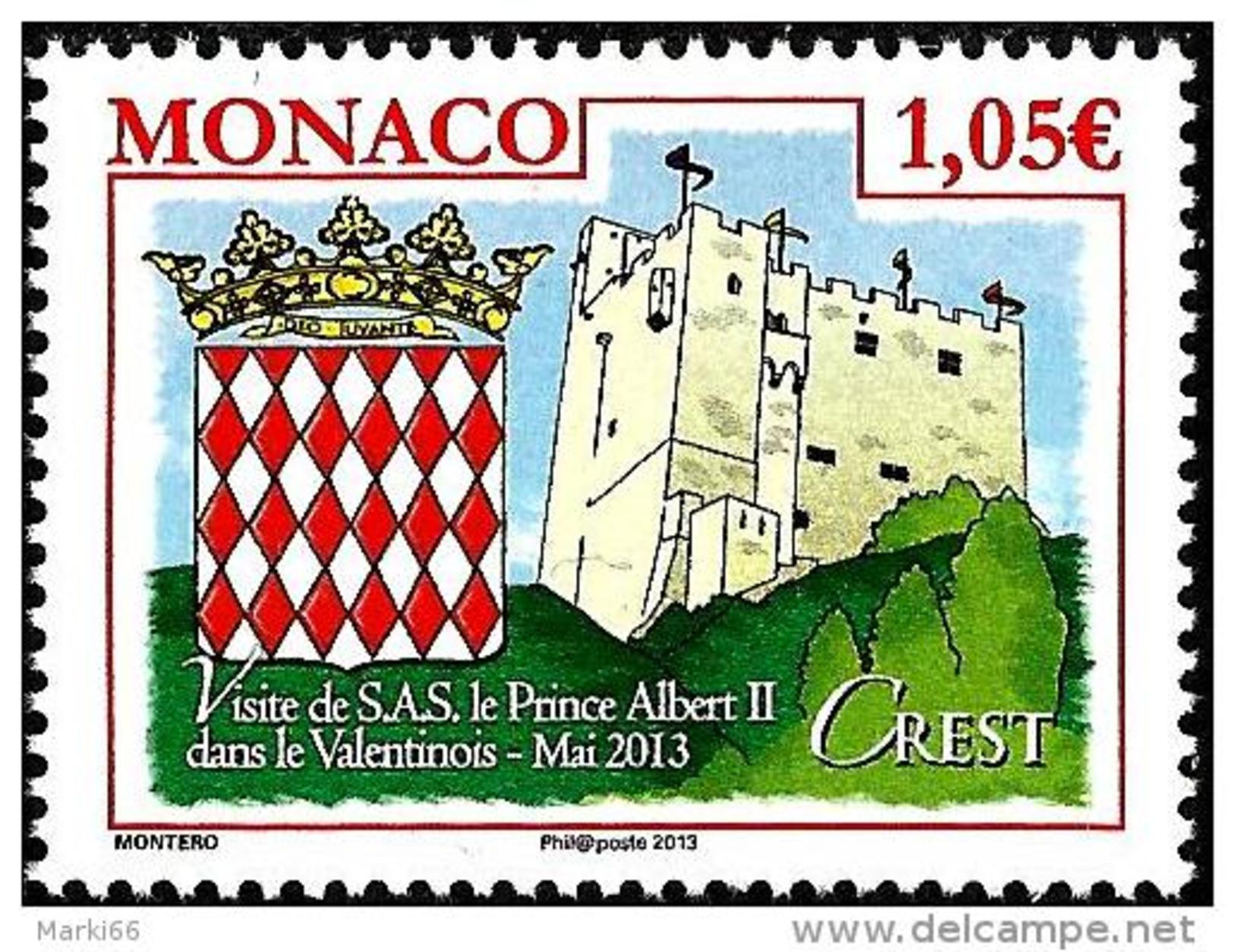 Monaco - 2013 - Forrmer Grimaldi Fief - Duchy Of Valentinois - Mint Stamp - Autres & Non Classés